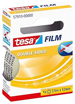 tesa® Doppelseitiges Klebeband, 1 Rolle
