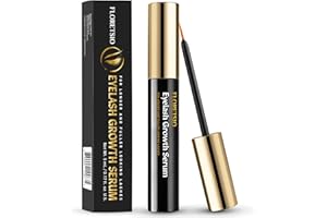 FLORETSIO Lash Serum for Eyelash & Eyebrow Growth: Irritation-Free Formulated Rapid Growth Lash Serum for Natural Lashes and Eyebrows - Boost, Longer, Thicker, Fuller Lashes 5ml