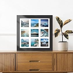 DUENPY 14x14 Picture Frame, 4x4 Collage Picture