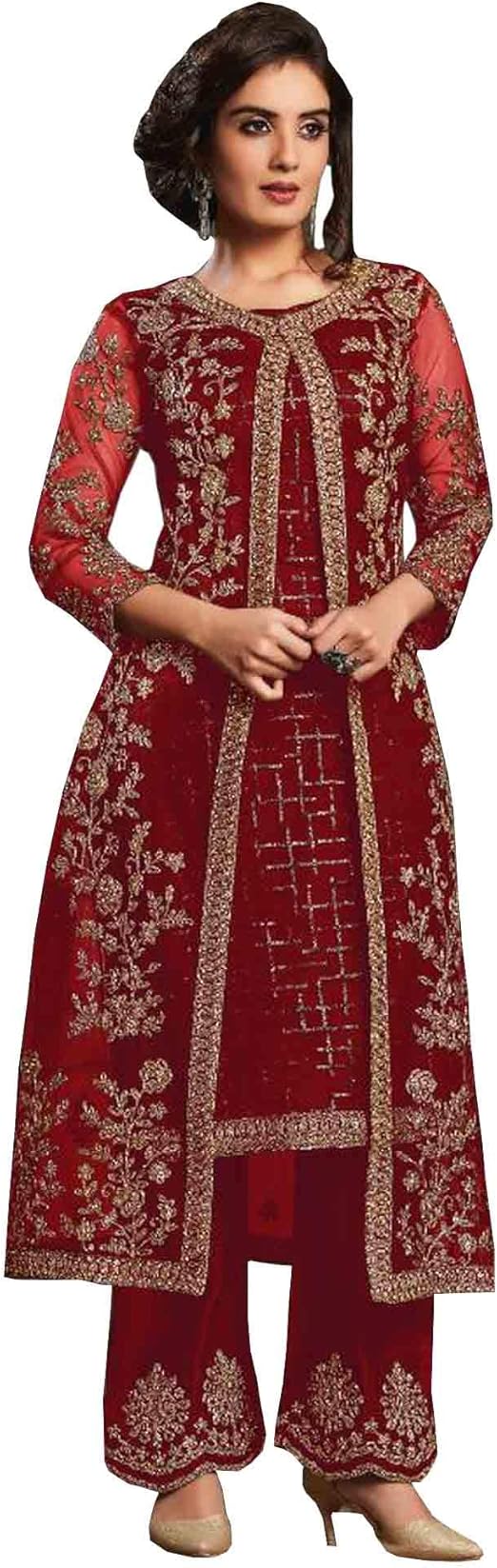 JIVRAJ FASHION Wedding WEAR Salwar Kameez Pant with Beautiful Designer