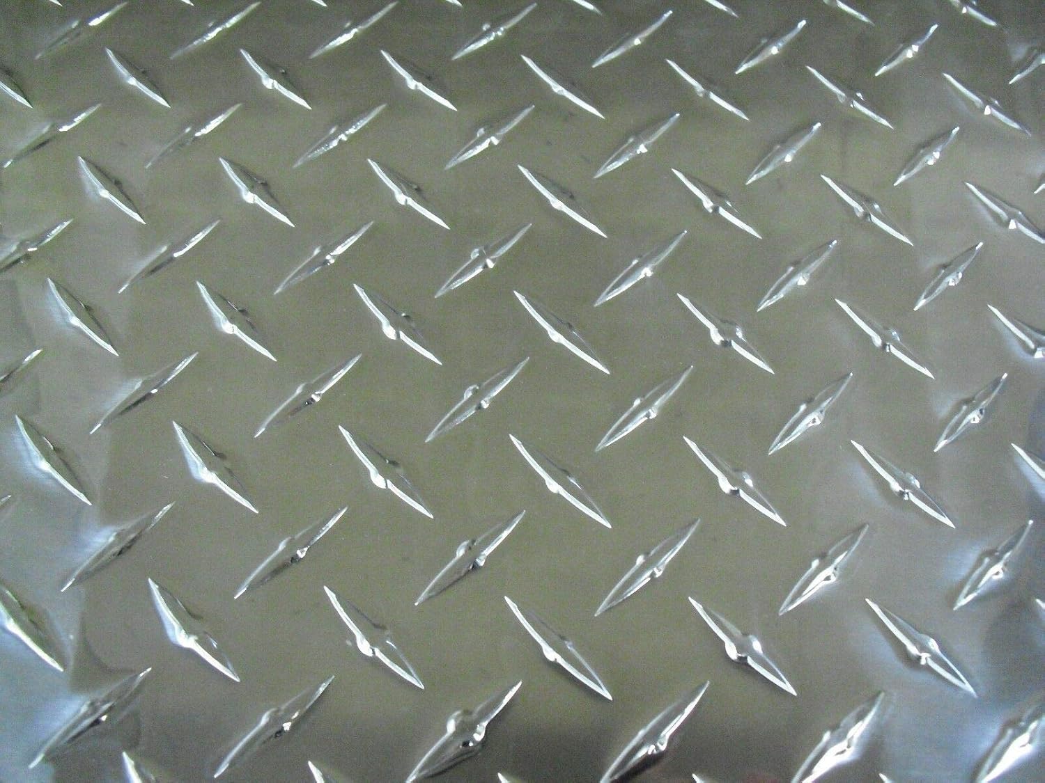 1/8" Aluminum Brite Diamond Tread Deck Plate 3003 12" x 48