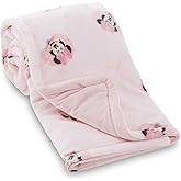 Disney Mickey Mouse, Minnie Mouse, Winnie The Pooh, Lilo and Stitch 2-Ply Infant Blanket - Soft Fleece with Polyfill - Cozy and Warm Baby Blanket for Baby Boys and Girls, 30x40 Inches