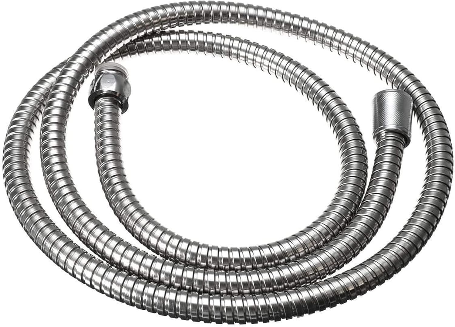 Shower Hose 1.5m Flexible Shower Hose Extension Stainless Steel Chrome