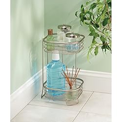 iDesign Forma Metal Wire Corner Standing Shower