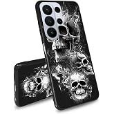 BEOTIWAD Case for Samsung Galaxy S26 Ultra,Skull | Slim Soft TPU Shockproof Cover with Raised Screen & Camera Edges, Precise Cutouts for Samsung Galaxy S26 Ultra
