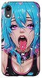 iPhone XR Ahego Anime henti Waifu Case