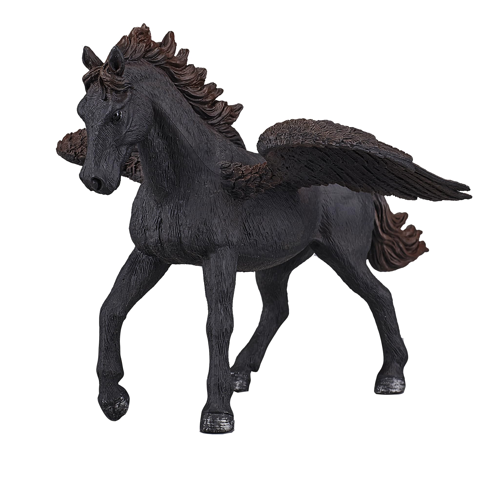 MOJO Black Pegasus Mythical Fantasy Monster Model Toy Figure