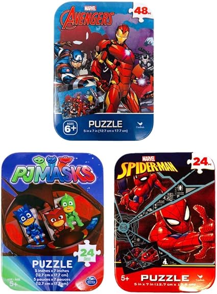 puzzle spiderman 3 años