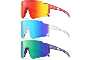 Fanshen Kids Baseball Sunglasses Youth - Sports Polarized Sunglasses Softball Cycling for Boys Girls Ages 3-12 UV Protection