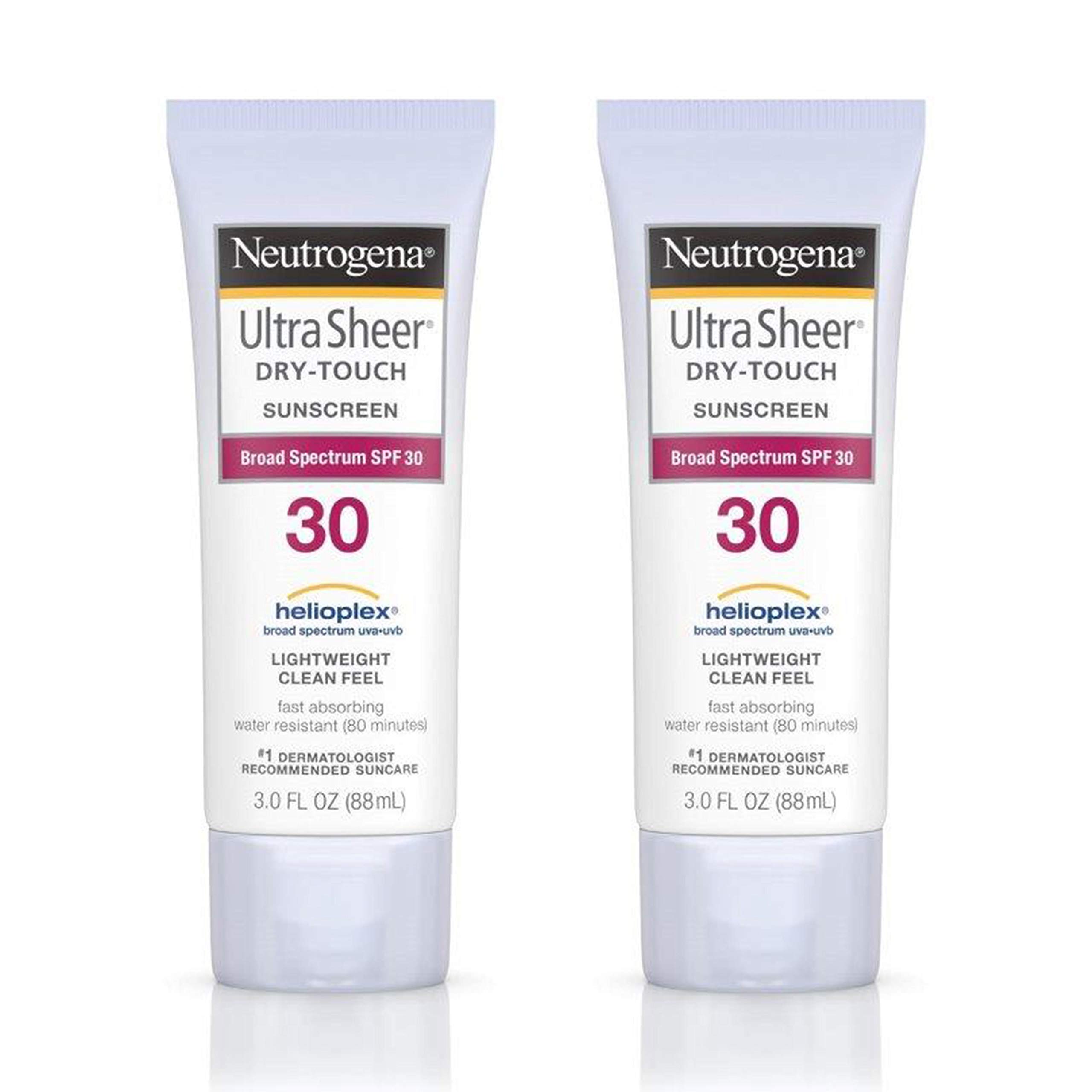 neutrogena oxybenzone free sunscreen