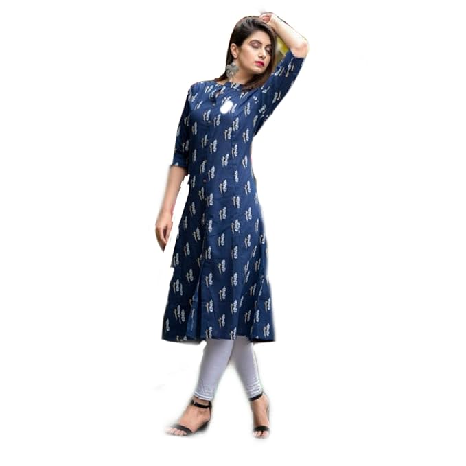 Women's Printed Cotton Kurti