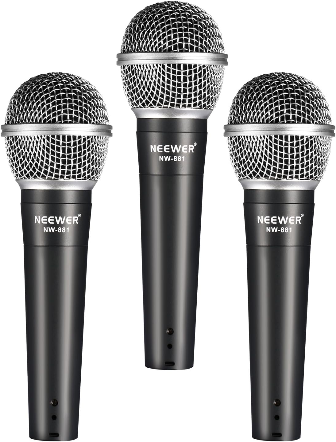 Neewer Dynamic Vocal Recording Microphone Set (3)NW881