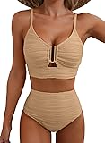 Herseas Women's 2 Piece Swim Suits Adjustable