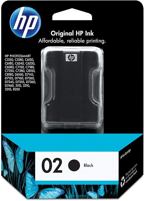 hp 02 ink target