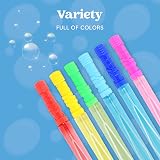 JOYIN 24 Pack 14.6 inch Big Bubble Wands Assortment 4 Colors each (2 Dozen) view 3