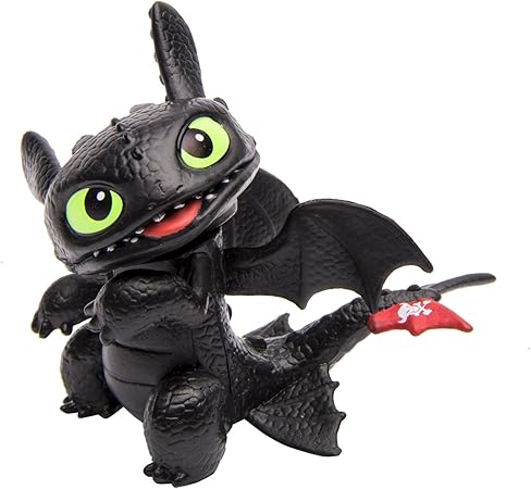 Amazon ヒックとドラゴン バーク島の冒険 コレクティブルミニフィギュア ナイトフューリー トゥース Ver 3 舌出し Dragons Defenders Of Berk How To Train Your Dragon Night Fury Toothless フィギュア ドール 通販