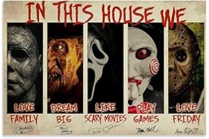 Scre-am Poster Saw Horror Movie Poster for Room Aesthetic Canvas Wall Art Bedroom Decor 12x18inch(30x45cm)