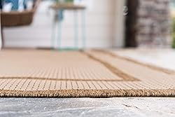 Unique Loom Outdoor Border Collection Area Rug