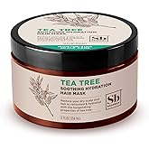 Soapbox Hair Mask, Tea Tree Deep Conditioner - Soothing Hydration for Dry, Damaged or Frizzy Hair (12oz)