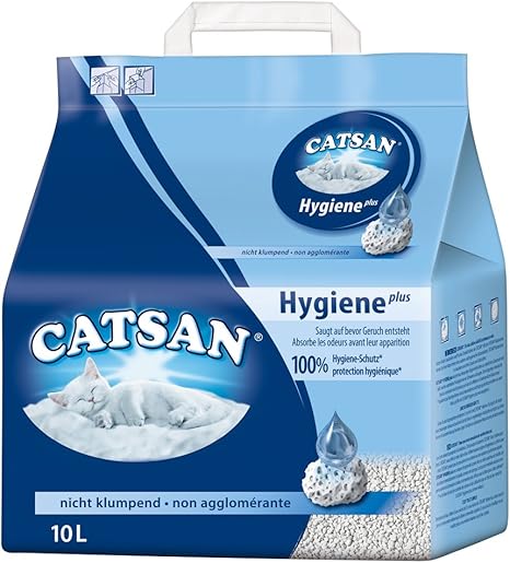 Catsan Hygiene Litiere Pour Chat 10 L Lot De 4 Amazon Fr Animalerie