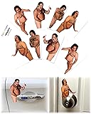 Generic 8 Funny Prank Stickers for Cars and Door