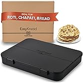 EasyKnead Roti Box with Lid – Rotibox for Rolling Roti - Roti Making Box for Chapati, Paratha, Puri – Non-Slip Kneading Board