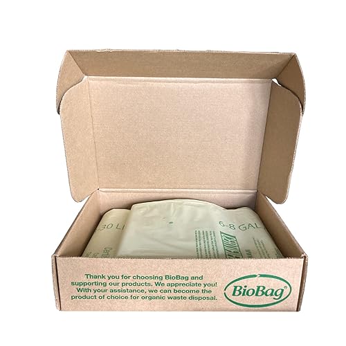 BioBag (USA) Compostable 6-8 Gallon Bag, 45 Count in Kuwait