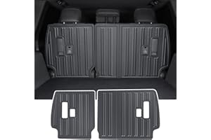 LaIIker 2 PCs Seat Back Protective Pad for 2024-Present Toyota Land Cruiser 250 1958 Prado Lc250 Rear Chair Anti-Kick Scratch Panel Interior Modification Accessories 2025 Land Cruiser Accessories