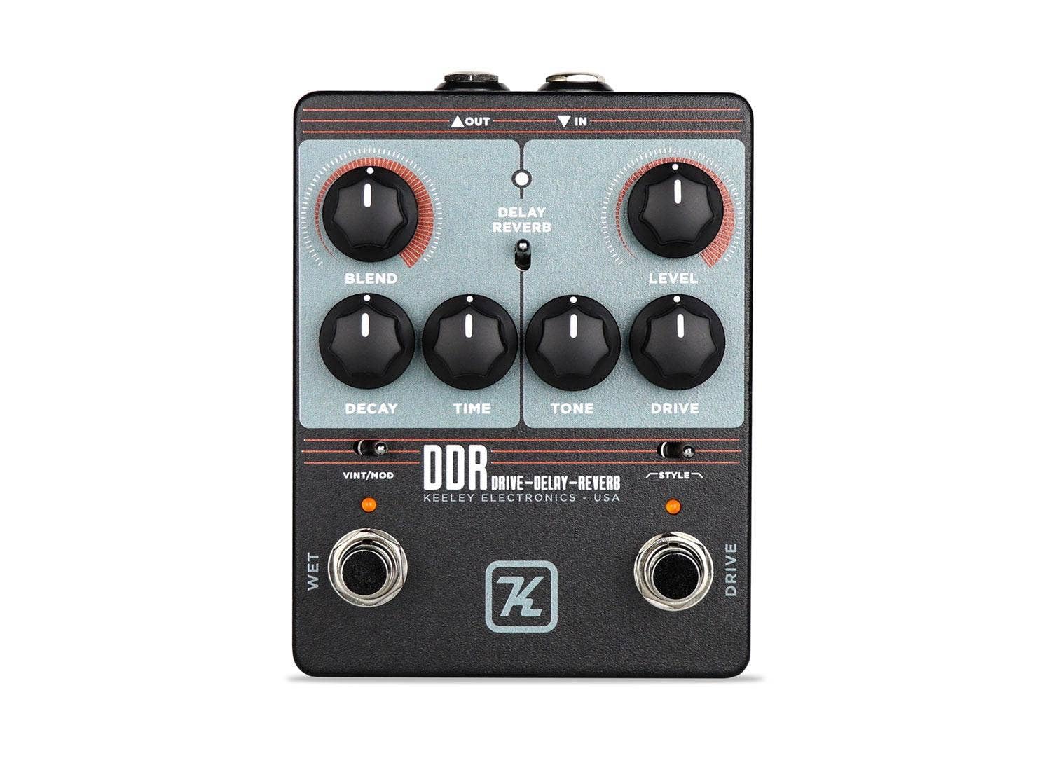 Keeley DDR-Drive-Delay-Reverb guitar pedal