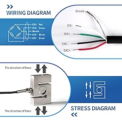 Digital Force Gauge with S Type Load Cell,Push Pull