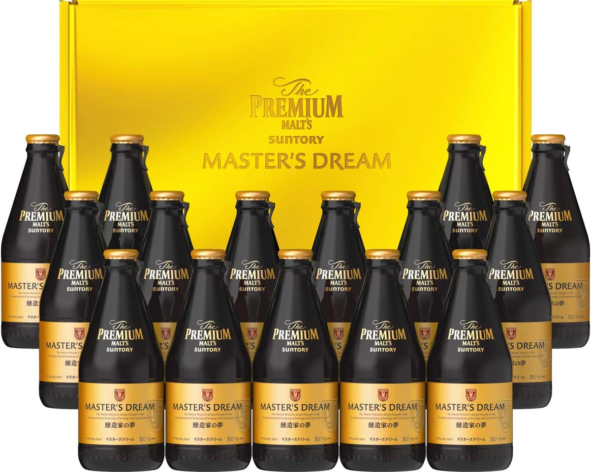 Amazon Co Jp お歳暮 ザ プレミアム モルツ マスターズドリーム ビール ギフト セット Bmb5p 305ml 15本 ギフトbox入り 食品 飲料 お酒