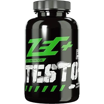 ZEC+ Testo+ Kapseln - 120 Stück, Booster mit D-Asparaginsäure und N-Methylglycine - Made in Germany