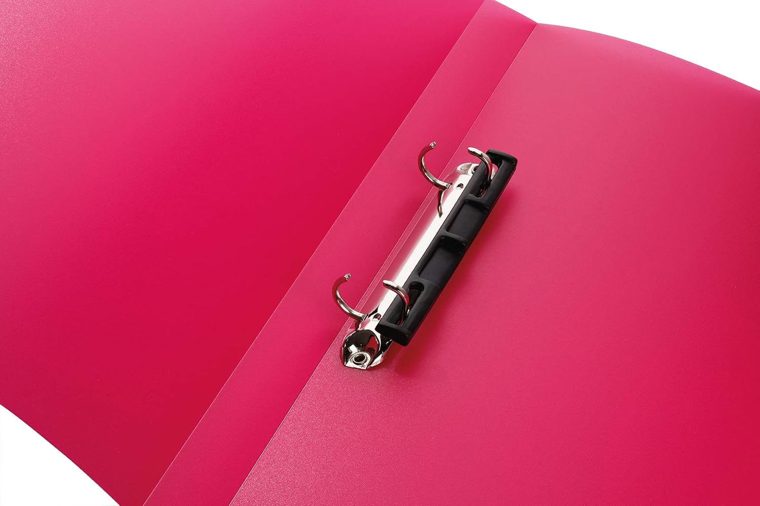 HERMA Ring Binder Translucent in Pink, A4, 25 mm Spine, Slim 2-Ring Binder Made of Plastic - Image 4