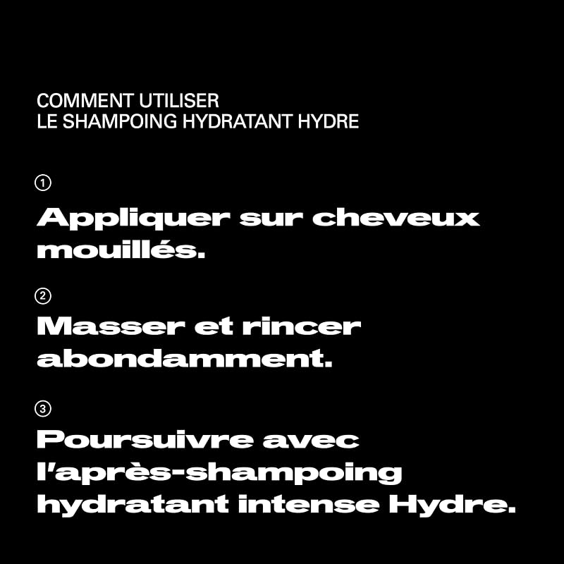 Sebastian Professional Hydre – Shampoing hydratant professionnel, nourrit et redonne souplesse aux cheveux secs ou abîmés – 1000 ml