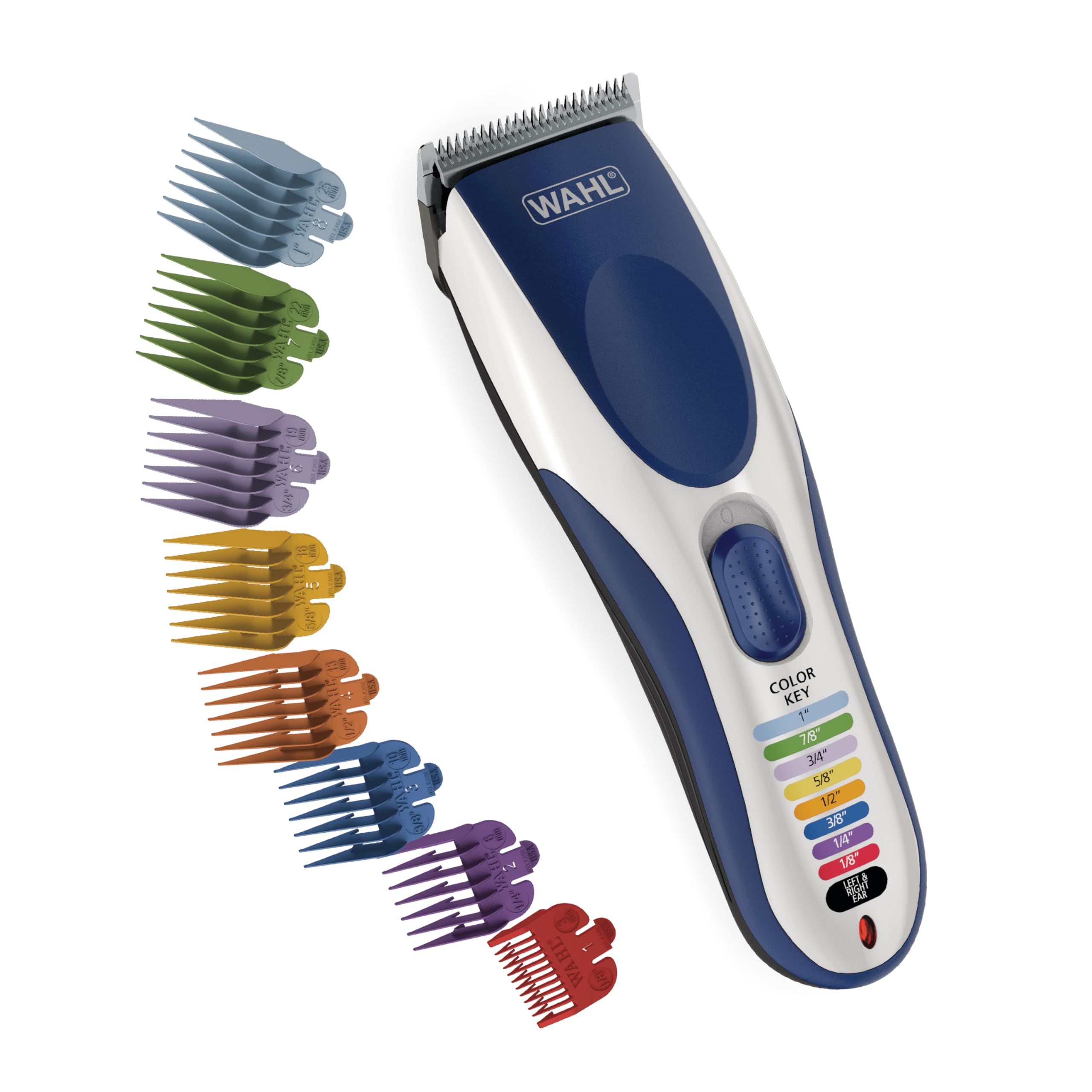 Photo 1 of Wahl Color Pro Cordless Rechargeable Hair Clipper & Trimmer – Easy Color-Coded Guide Combs - for Men, Women, & Children – Model 9649P
