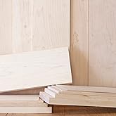 1/2&rdquo; x 6&rdquo; x 24&rdquo; Hard Maple Solid Hardwood Unfinished for Crafts, DYI, Scroll Saw, Woodworking and Laser Engraving (1pc)
