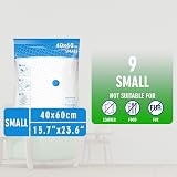 STORAGE MASTER Space Saver Bags 9 Small Vacuum Storage Bags 80% Space view 2