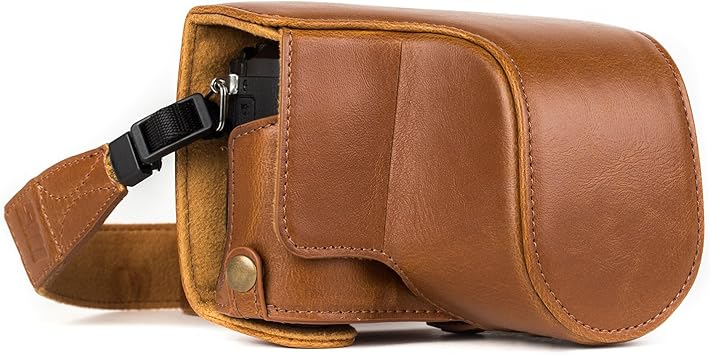 megagear ever ready leather camera case