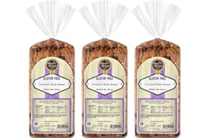 NEW GRAINS GLUTEN-FREE BAKERY New Grains Gluten-Free Cinnamon Raisin Bread (3-Pack)