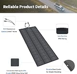 FIREFLY ENERGY 200W Flexible Monocrystalline Solar Panel Caravan Boat Roof view 3