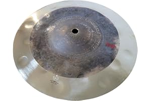 10" Dark Dry Splash Cymbal | Dual Type | Made in Turkey | Perfect Drummer Gift