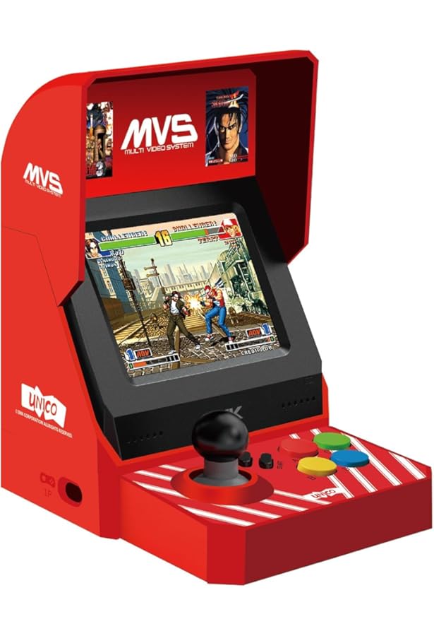 Amazon.com: NEOGEO Mini Console Red, White and Blue USA