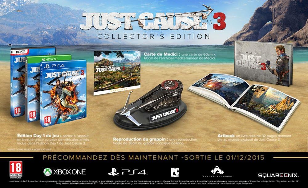 Just Cause 3 COLLECTOR EDITION