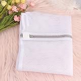 FUYOAL 4 PCS Mesh Laundry Wash Bags Large 60x50cm and 50x40cm with Zips view 4