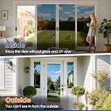 Lifetree Reflective One Way Window Film Privacy 44.5x200cm Black view 5