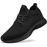 Abboos Womens Walking Shoes Lightweihgt Breathable Slip on Sneakers Athletic Gym Tennis Running Shoes