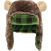 Lazy One Critter Cap Hat for Kids, Fun, Cold-Weather, Animal Hats, Cute, Warm, Winter, Cozy, Ear Covers