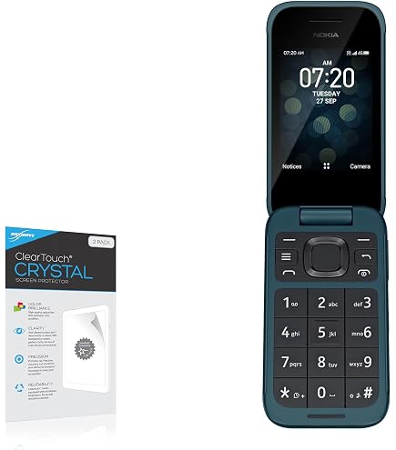 Supershieldz Vetro Temperato Per Nokia 2V / 2.1: 2 Pellicole Protettive Trasparenti
