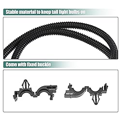 uxcell 1set Driver Side Tail Lamp Wiring Harness