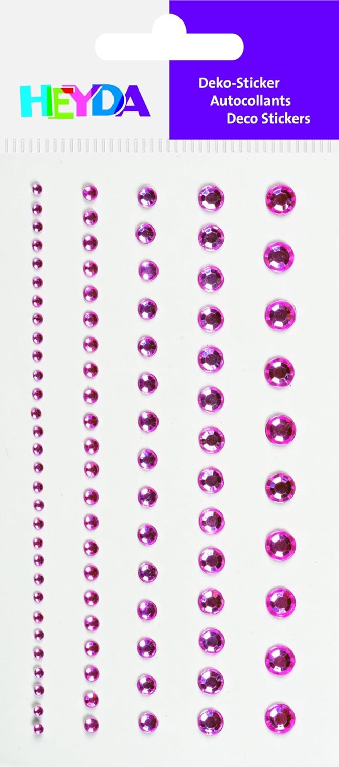 Baier Schneider Sticker & Acrylic Assorted Colours of Pink - Image 3